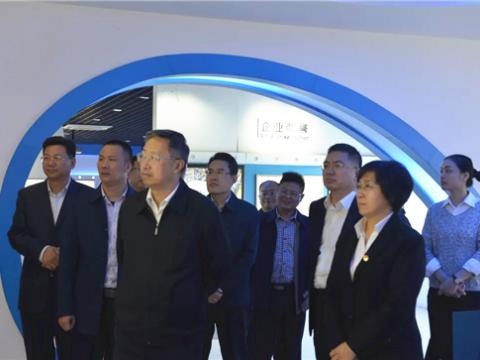 省总工会马永青副主席一行来88858cc永利官网集团调研职工文化及阵地建设事情